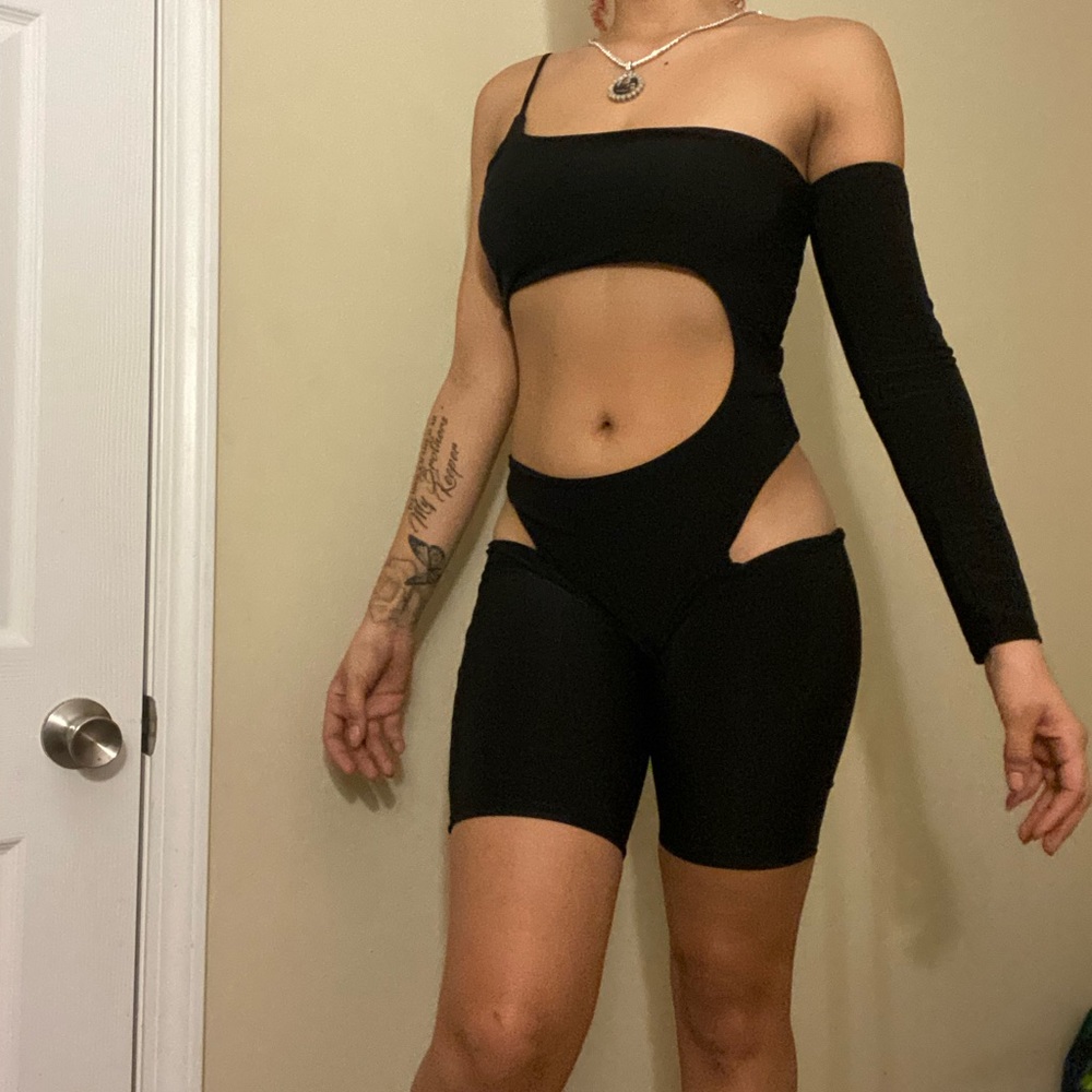 Black Fashion Nova One Piece